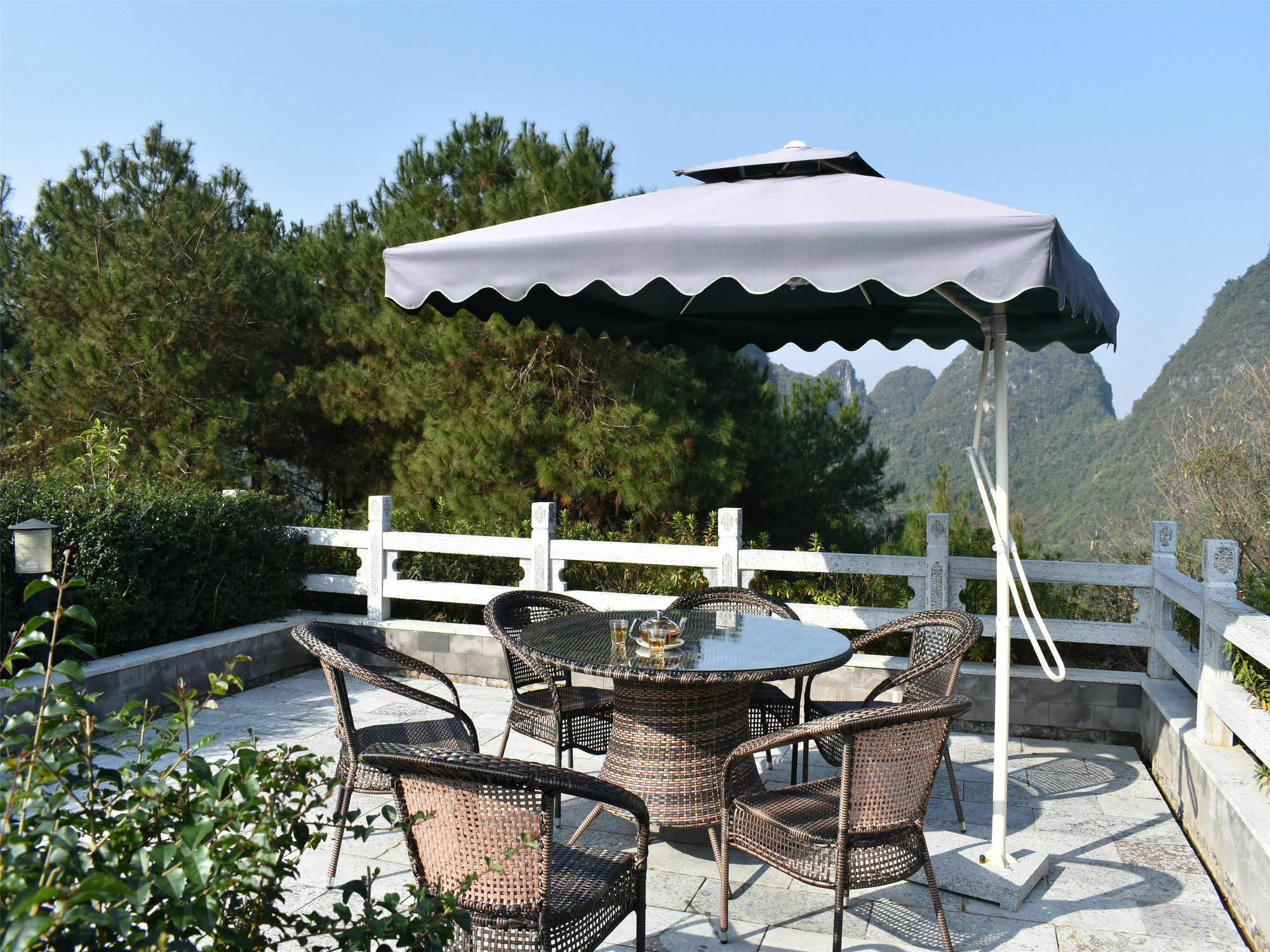 Yangshuo Mountain Top Retreat Dış mekan fotoğraf