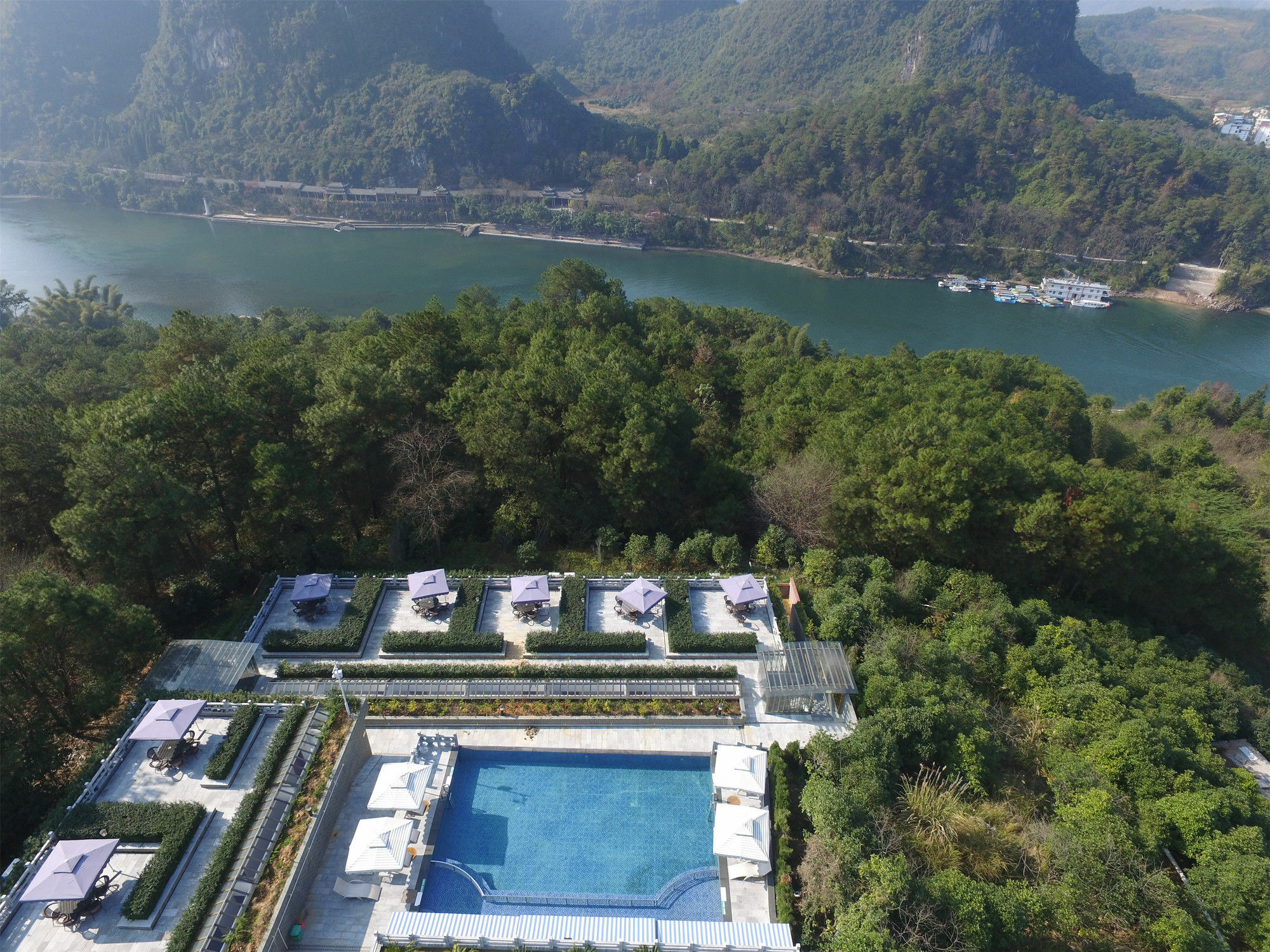 Yangshuo Mountain Top Retreat Dış mekan fotoğraf